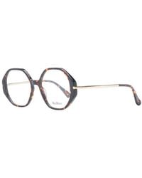 Max Mara - Brown Plastic Glasses (frames) - Lyst