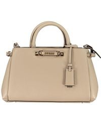 Guess - Polyethylene Handbag With Unique Design - Lyst