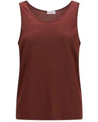Brunello Cucinelli - Multicolor Cashmere Tank Tops - Lyst