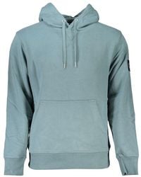 Calvin Klein - Chic Hooded Cotton Sweatshirt - Lyst