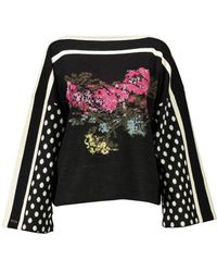 Blugirl Blumarine - Nero Acrylic Sweater - Lyst