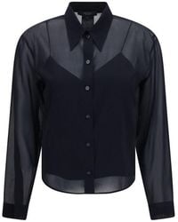 Gucci - Black Silk Pattern Shirt - Lyst