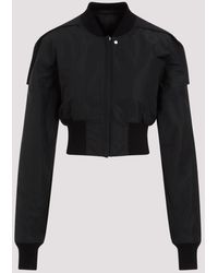 Rick Owens - Black Collage Polyester Bomber - Lyst