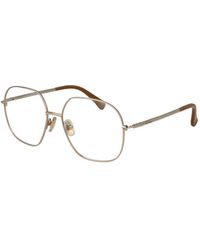 Max Mara - Metal Glasses (Frames) - Lyst