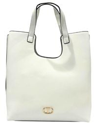 Twinset - White Pu Handbag - Lyst