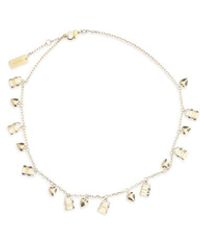 Chloé - Gold Brass Necklace - Lyst