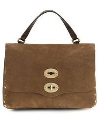 Zanellato - Suede Leather Shoulder Bag - Lyst