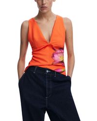 Desigual - Polyester Top - Lyst