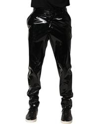 Dolce & Gabbana - Pvc Slim Pants - Lyst