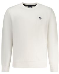 North Sails - White Cotton Mens Sweatshirt - Lyst
