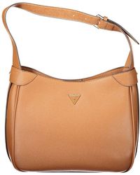 Guess - Marrone Poliuretano Handbag - Lyst