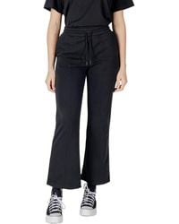 Converse - Black Cotton Jeans & Pant - Lyst
