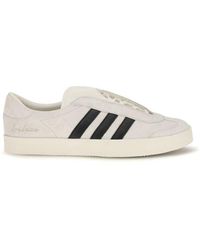 Y-3 - White Calf Leather Bos Taurus Sneakers - Eu43/us10 - Lyst