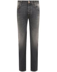 Jacob Cohen - Gray Cotton Jeans & Pant - Lyst