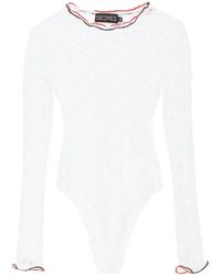 Siedres - 'dixie' Stretch Lace Bodysuit - Lyst