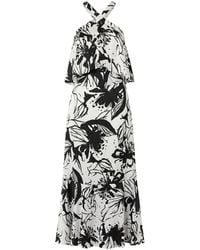 Trussardi - Black Polyester Dress - Lyst