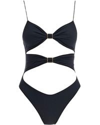 Tropic of C - One-piece High Twist Swims - L Black - Lyst