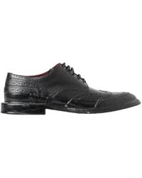 Dolce & Gabbana - Leather Oxford Wingtip Formal Derby Shoes - Lyst