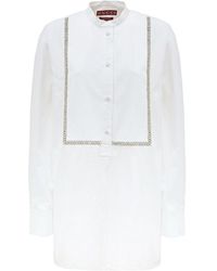 Gucci - Embellished Long Sleeve Tunic - Lyst