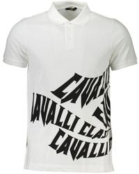Roberto Cavalli - Cotton Polo - Lyst
