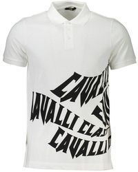 Roberto Cavalli - Cotton Polo - Lyst