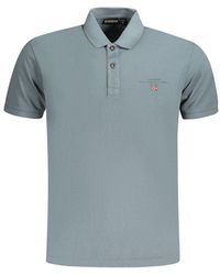 Napapijri - Cotton Polo Shirt - Lyst