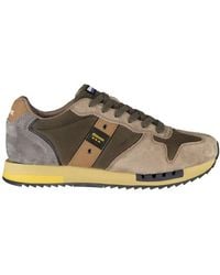 Blauer - Green Leather Men Sneaker - Lyst