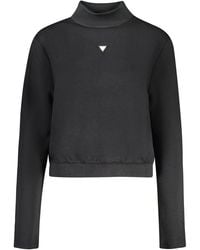 Guess - Black Polyester Sweater - Lyst