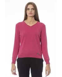 Baldinini - Fuchsia Cashmere Sweater - Lyst