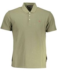 Napapijri - Cotton Polo Shirt - Lyst