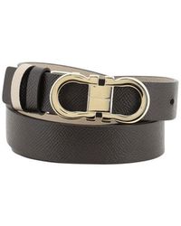 Ferragamo - Leather Belt - Lyst