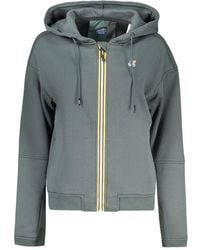 K-Way - Green Polyester 's Sweatshirt - S - Lyst
