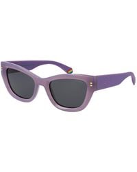 Polaroid - Purple Plastic Sunglasses - Lyst