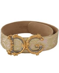 Dolce & Gabbana - Elegant And Leather Belt - Lyst