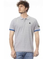 INVICTA WATCH - Gray Cotton Men Polo Shirt - Lyst