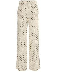 P.A.R.O.S.H. - P. A.R. O.S. H. Silk Casual Pants - Lyst