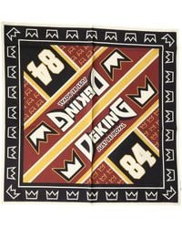 Dolce & Gabbana - Dg King Square Foulard 50.5Cm X 50Cm Scarf - Lyst