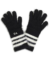 Y-3 - Black Recycled Polyamide Gloves - M - Lyst