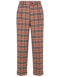 Baldinini - Orange Wool Pants - Lyst