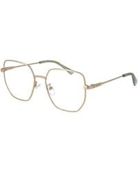 Polaroid - Gold Metal Glasses (frames) - Lyst