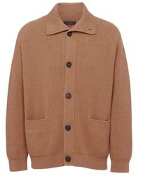 Prada - Cashmere Cardigan - Lyst