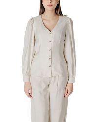 VILA CLOTHES - Viscose Top - Lyst