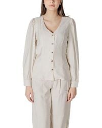 VILA CLOTHES - Viscose Top - Lyst