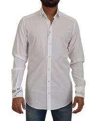 Dolce & Gabbana - Elegant Cotton Dress Shirt - Lyst