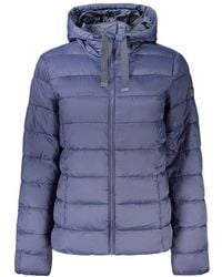 Pepe Jeans - Blue Nylon 's Jacket - Lyst