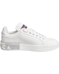 Dolce & Gabbana - Daymaster Leather Sneakers - Lyst
