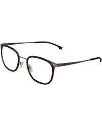 BOSS - Brown Stainless Steel Glasses (frames) - Lyst