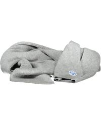 North Sails - Gray Cotton Scarf - Lyst