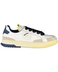 Blauer - Bianco Poliuretano Men Sneaker - Lyst