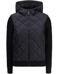 Canada Goose - Black Nylon Jackets And Coat - Lyst